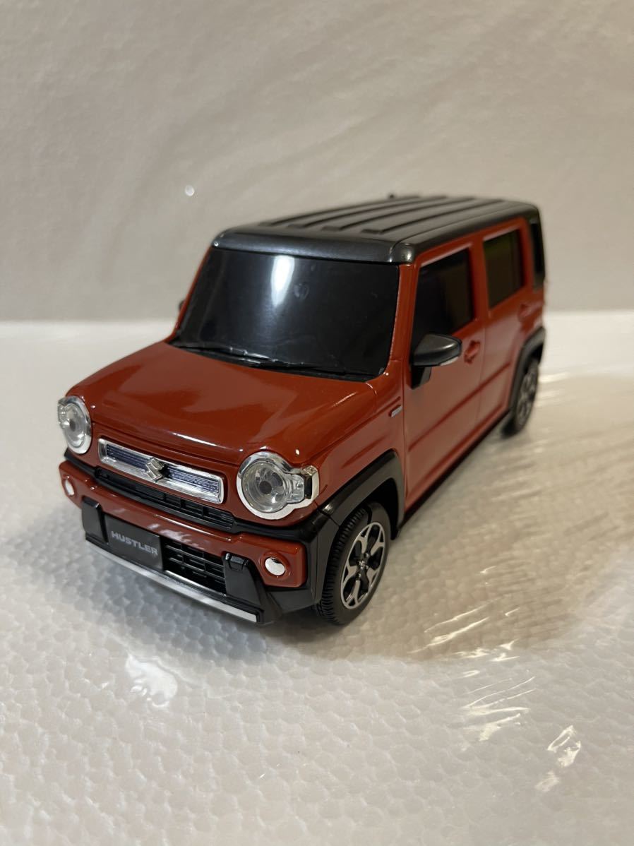 1/18 SUZUKI スズキ 新型ハスラー HUSTLER 非売品 ミニカー カラーサンプル バーミリオンオレンジ ガンメタリック2トーン