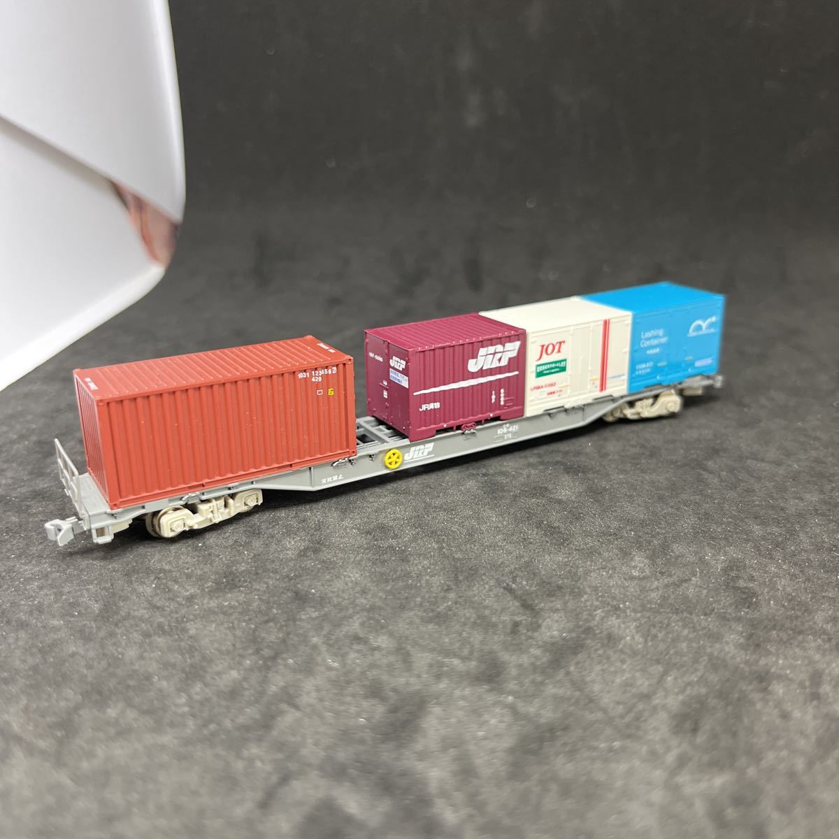 17 TOMIX コキ1両 コンテナ積載 貨物列車 コキ104 コキ107 コキ106 コキ102 コキ103 など 貨車 トミックス JR貨物