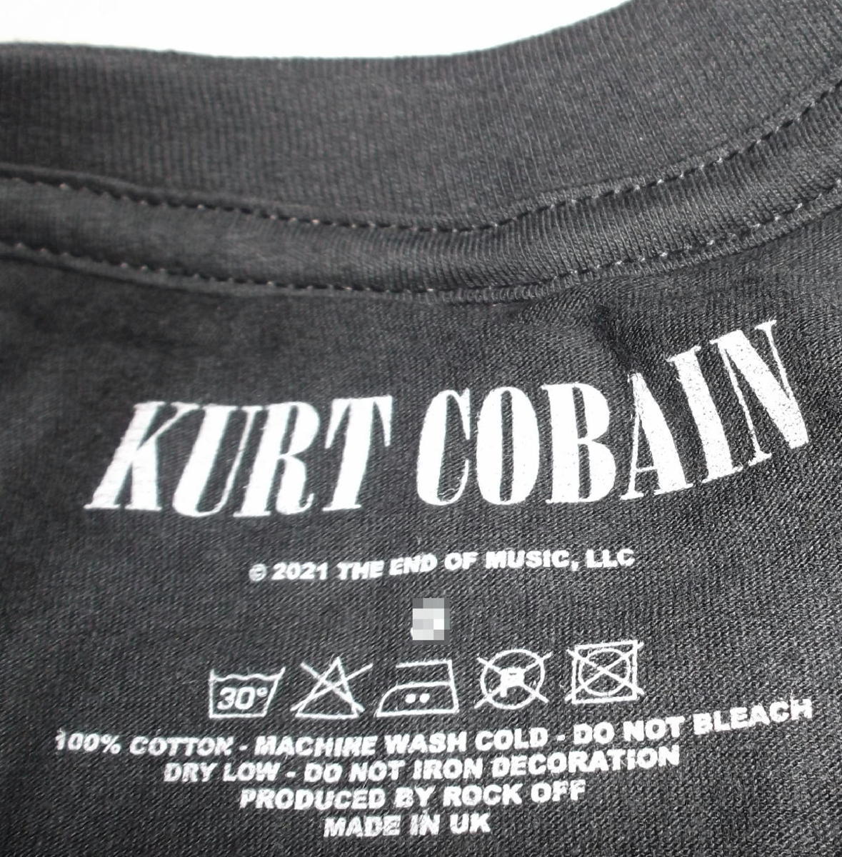★カート コバーン Tシャツ Kurt Cobain BRILLIANCE - M 正規品 NIRVANA ロックTシャツ ニルヴァーナ_画像4