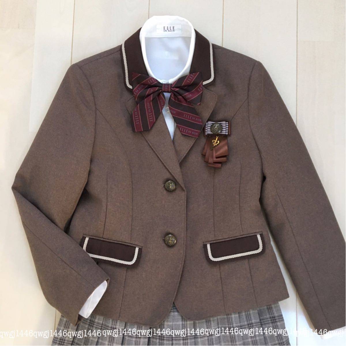 ELLE EN NOIR スーツ5点セット 150cm フォーマル 卒業式 入学式 卒服 発表会 結婚式 女の子 キッズ エル