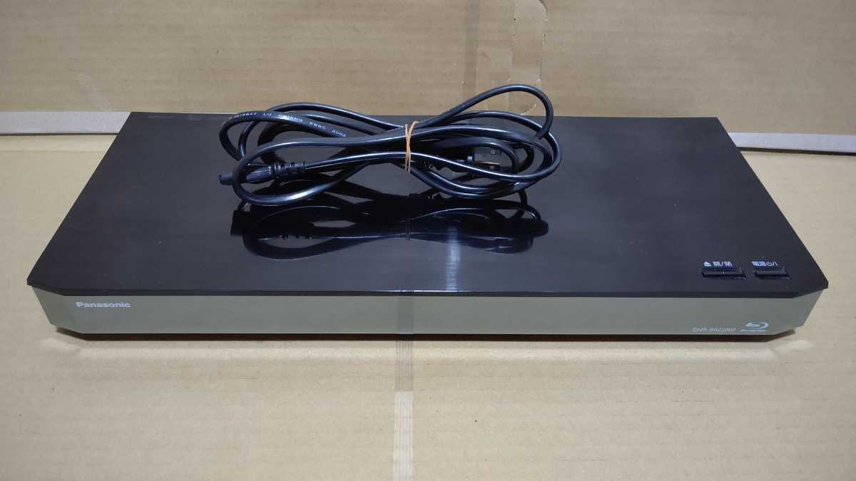 ☆Panasonic☆ BDレコーダー【DMR-BRZ2000】【ジャンク】【故障品