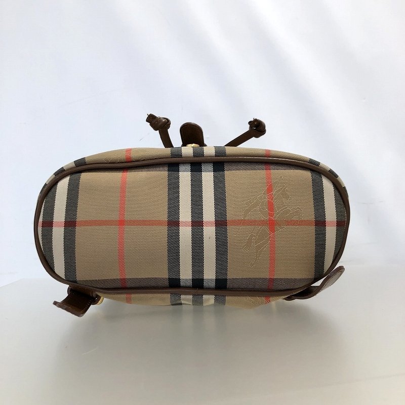 美品 Burberrys バーバリー リュックサック ノバチェック ベージュ ブラウン レザー バックパック コンパクト レディース 質屋の質セブン 美品 Burberrys バーバリー リュックサック ノバチェック ベージュ ブラウン レザー バックパック コンパクト レディース 質屋の質セブン