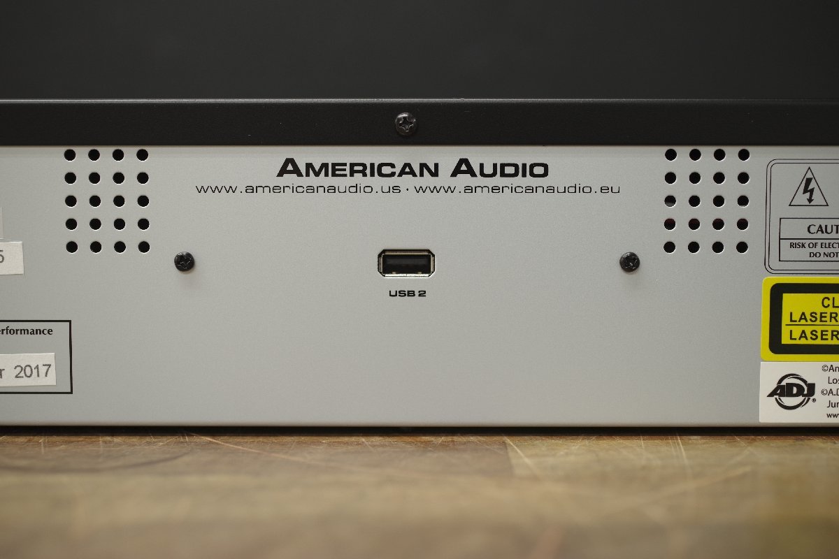 AMERICAN AUDIO UCD-100MKⅡ 業務用CDプレーヤー USBメモリー AMERICAN AUDIO UCD-100MKⅡ 業務用CDプレーヤー USBメモリー