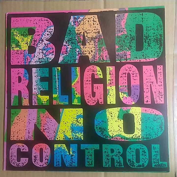 BAD RELIGION「no control」米LP ★★パンクメロコアhardcore punkバッド・レリジョン