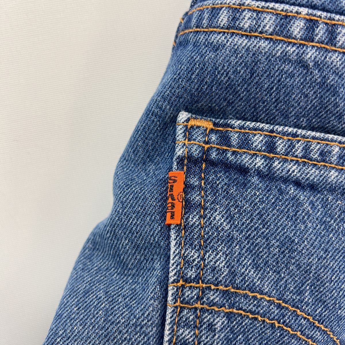 リーバイス ☆ LEVIS 612 オレンジタブ W28 デニムパンツ ジーンズ アメカジ ストリート 古着MIX いなたいレトロ感が最高♪■Ja5107_画像5