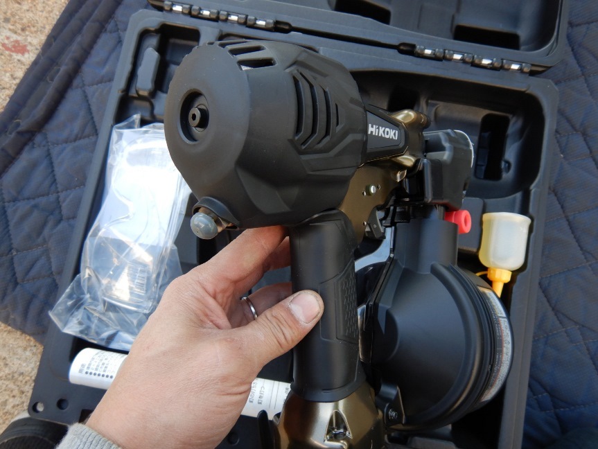 即決税込未使用品日立HIKOKI高圧釘打機65mm NV65HR2(N) N,CN65対応 メーカー2年保証付_画像6