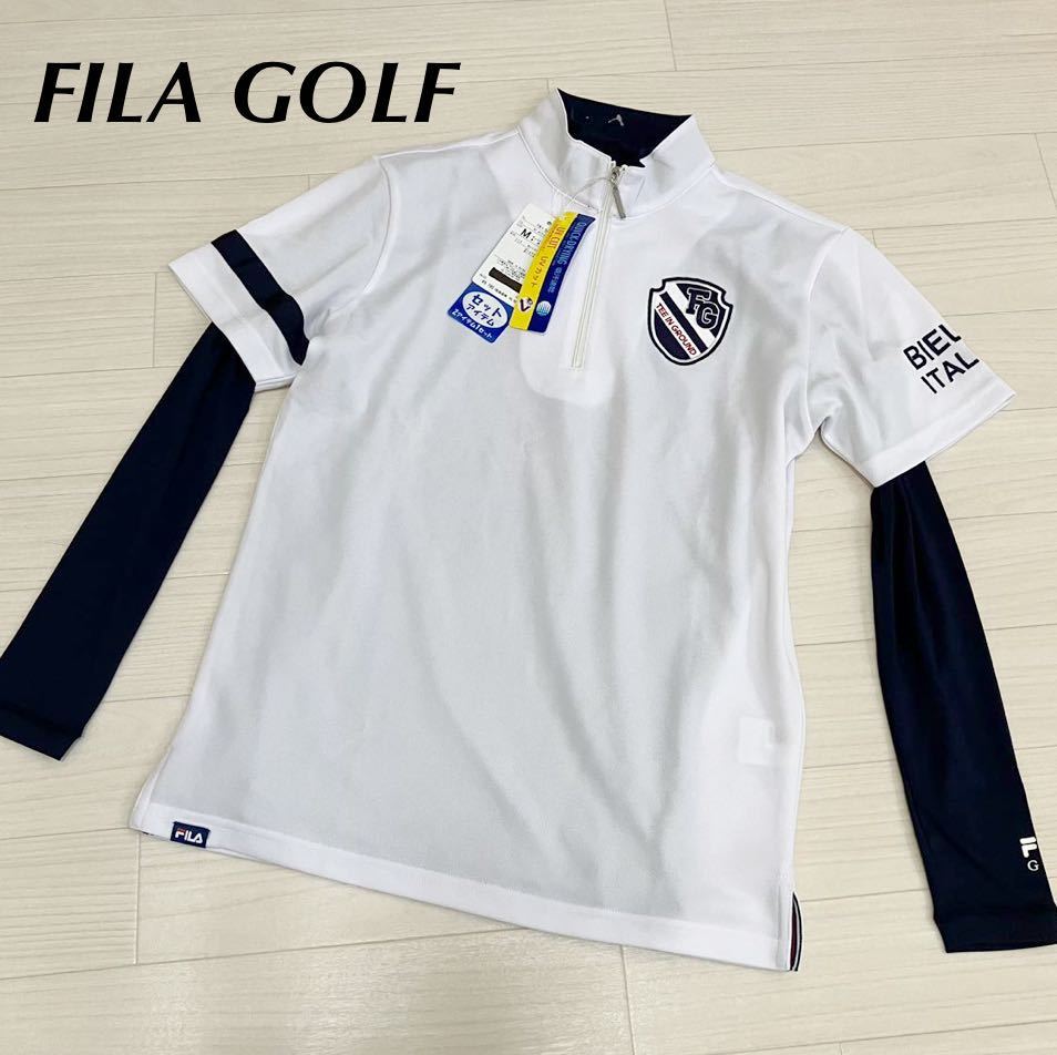 人気ブラドン FILA GOLF ゴルフウェア メンズ ポロシャツ