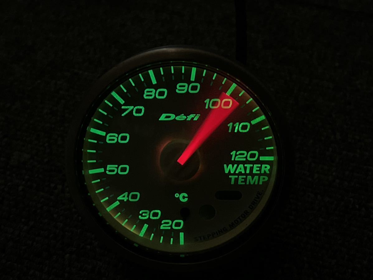 Defi-Link Meter BF ホワイトモデル 水温計 油温計 油圧計 ブースト計 