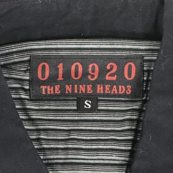 Made in Japan★THE NINE HEADS//九頭/ナインヘッズ★長袖シャツ【Mens size -S/Gray/Black/ボーダー】Tops/Shirts◆BG888_画像5