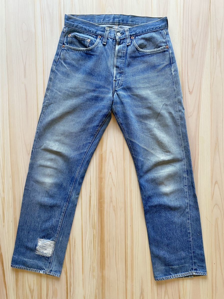 501 66前期 W32L32 オリジナル リーバイス 色落ち芸術品 | sweatreno.com