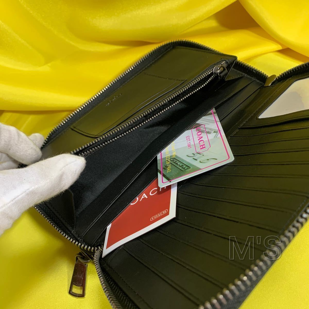 底値販売】coachコーチ ダブルジップ トラべルオーガナイザー