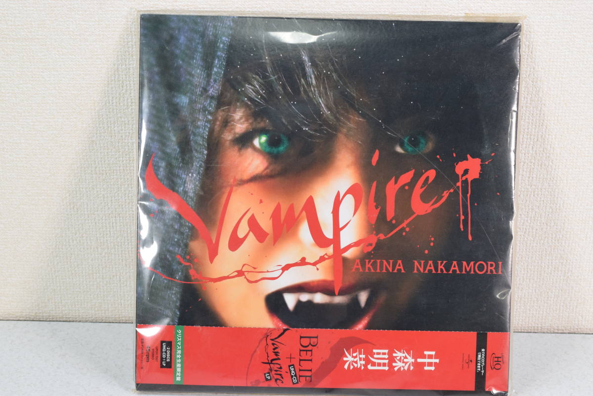 大決算売り尽くし☆ 希少!中森明菜 UHQ 「BELIE+Vampire 未使用..生産