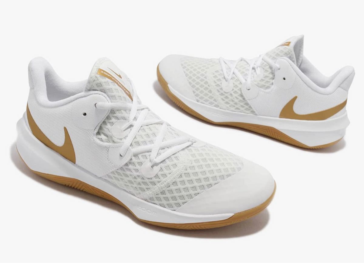 NIKE 】バレーボールシューズ ZOOM HYPERSPEED COURT ホワイト NIKE 】バレーボールシューズ ZOOM HYPERSPEED COURT ホワイト