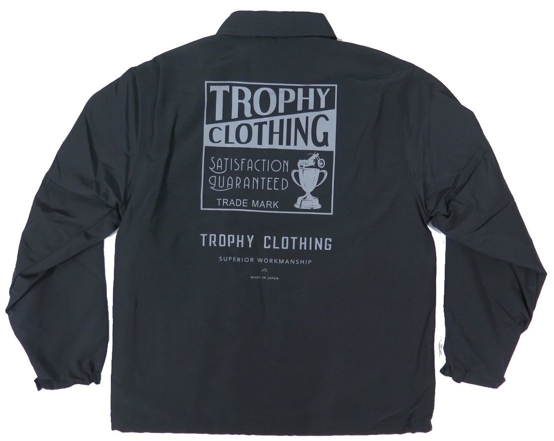 トロフィークロージング】 ボックスロゴ ウォームアップジャケット TROPHY CLOTHING TR22AW-502 日本製 