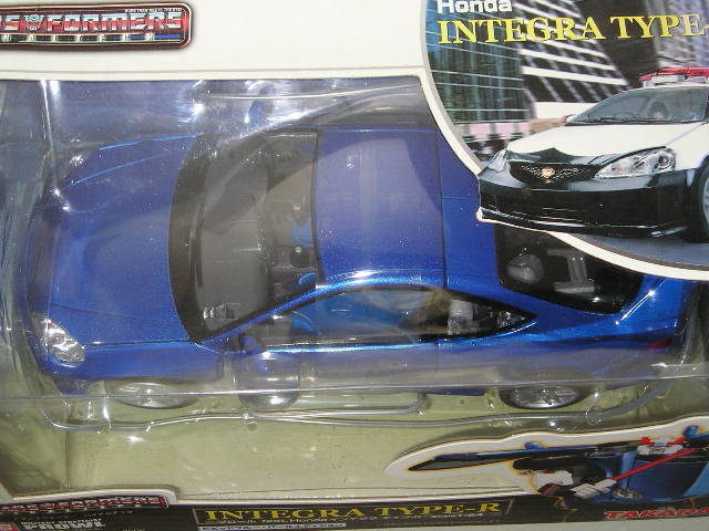 【箱イタミ】■タカラ トランスフォーマー バイナルテック プロール feat.Honda インテグラ タイプR ビビットブルー・パールエディション