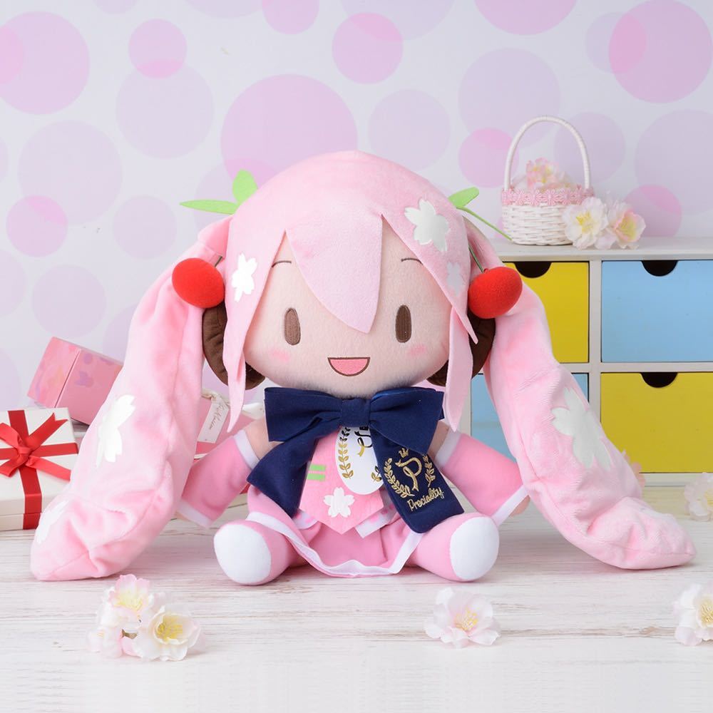 流行に 初音ミク Preciality スペシャル ぬいぐるみ 桜ミク | 初音ミク ...