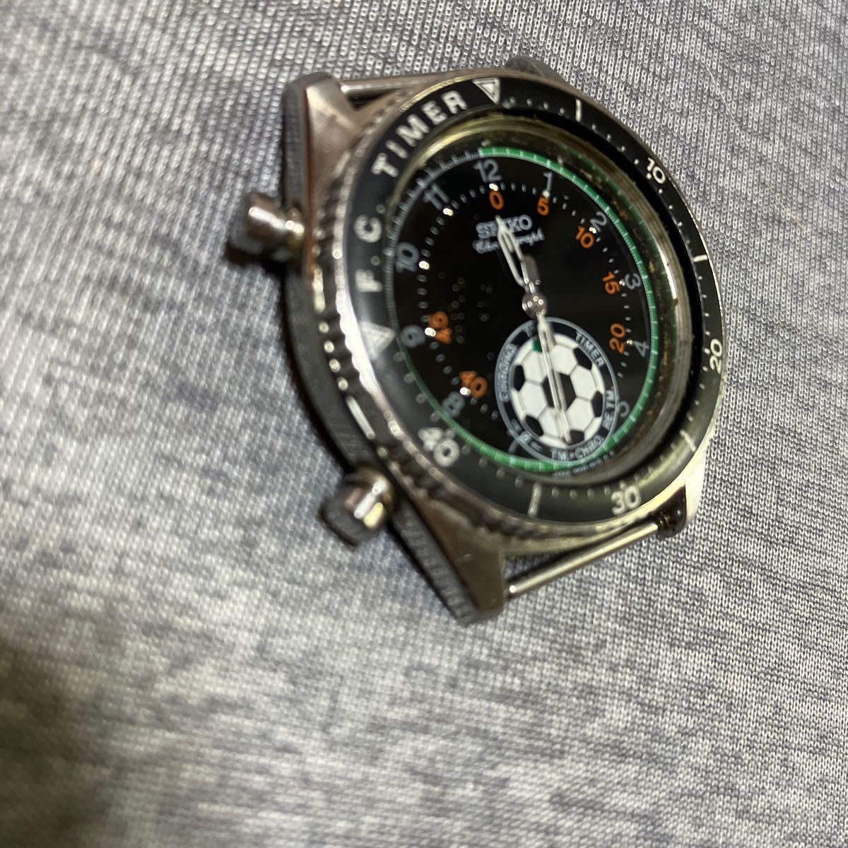 SEIKO セイコー 8M32-6010 サッカータイマー クオーツ セイコー FCタイマー 8M32-6010 サッカータイマー 80's 90's