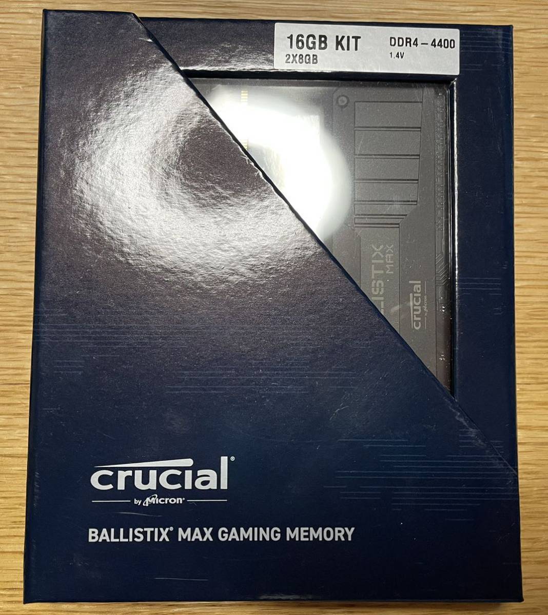 crucial Ballistix MAX DDR4-4400 CL18 DIMM BLM2K8G44C19U4B PC4-35200 8GB 2枚組  ①
