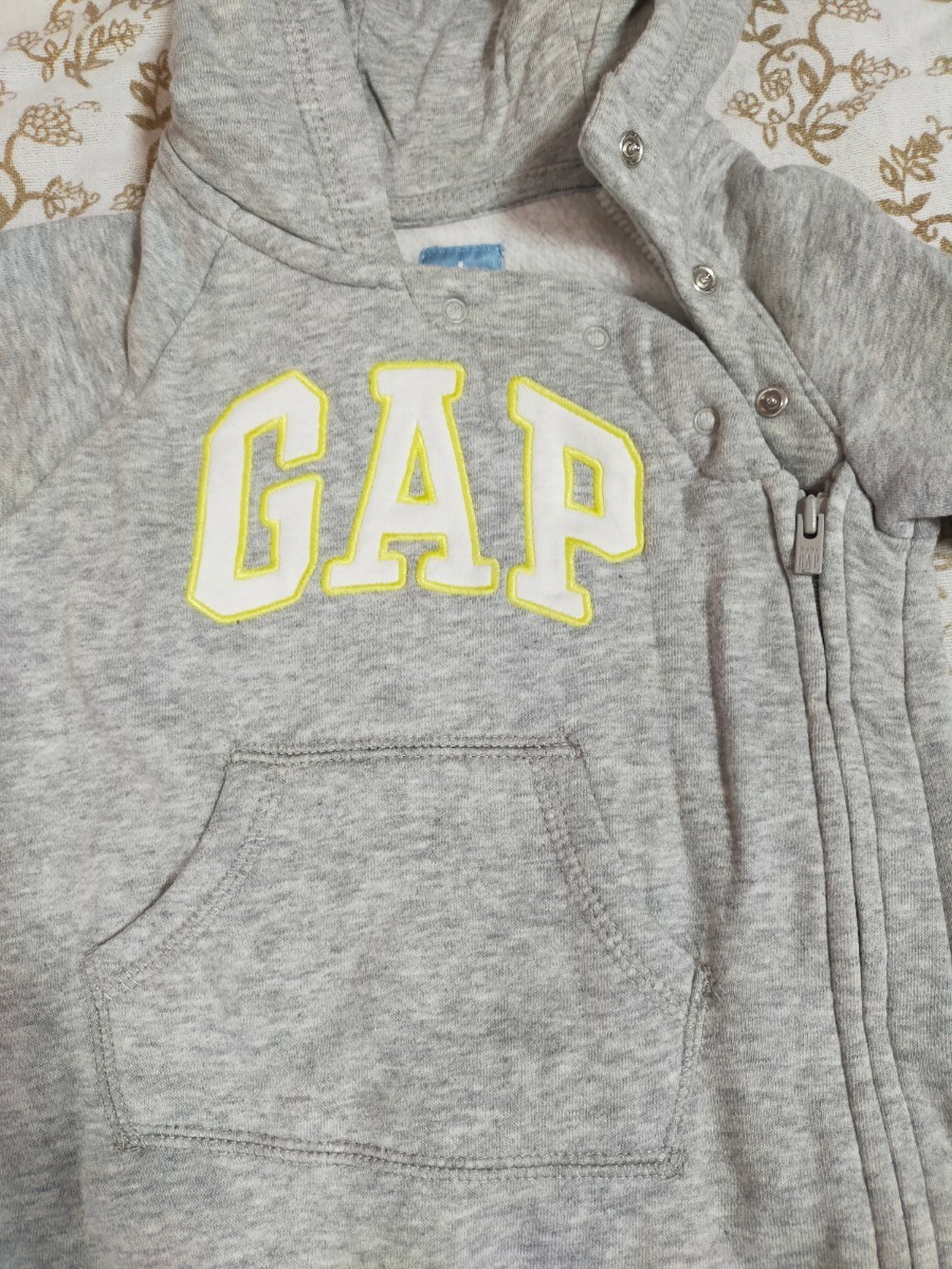 最終価格【BabyGAP】裏起毛カバーオール80