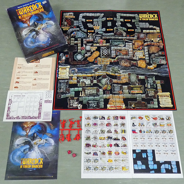 洋ゲー【ウォーロック 火吹山の魔法使い The Warlock of Firetop 洋ゲー【ウォーロック 火吹山の魔法使い The Warlock of Firetop
