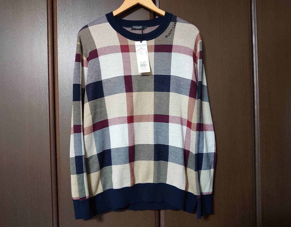 お得な特別割引価格) LL チェックニット クレストブリッジ クレスト