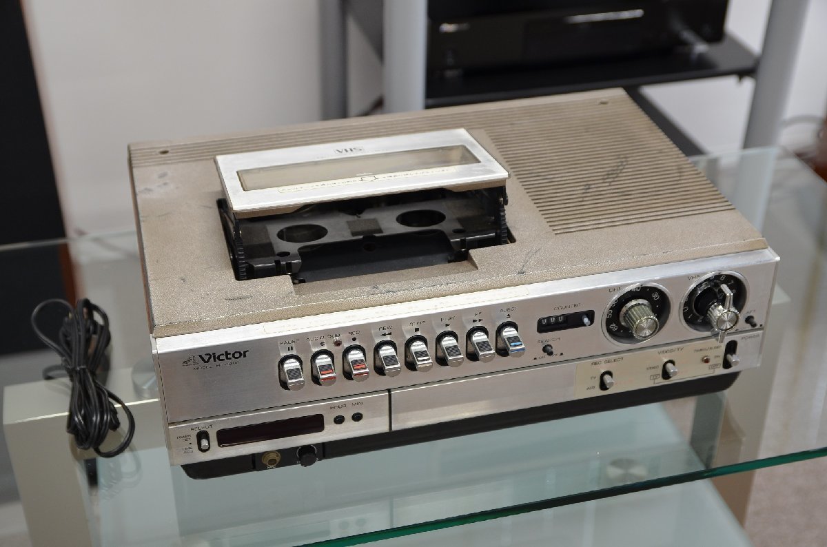 VHS ビクター ビデオカセットレコーダー Yahoo!オークション - Victor HR-3300 ビクター ビデオカセット