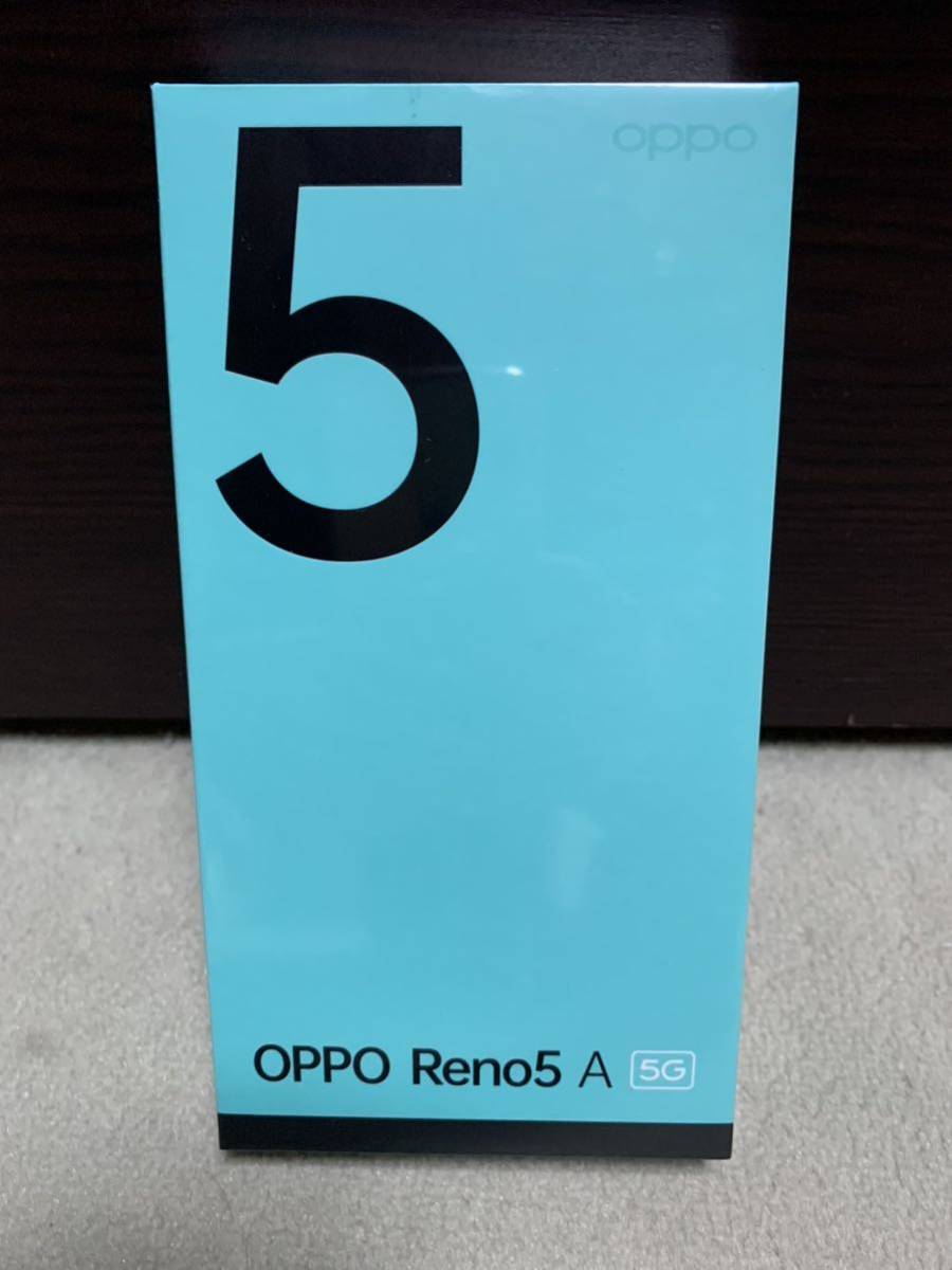 新品未開封 OPPO Reno 5A 5G 本体　IIJmio版　送料無料 デュアルSIM版