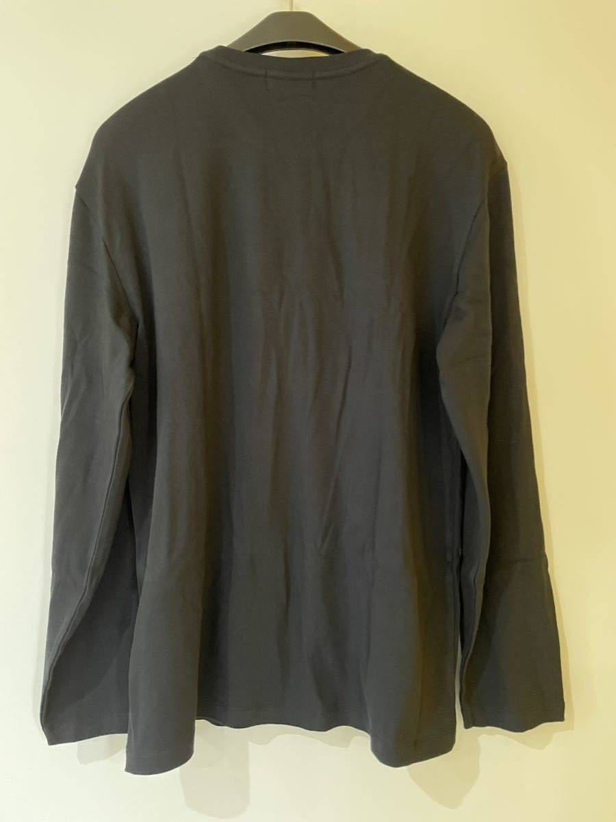 ジョルダーノ　メンズ 長袖Tシャツ　サイズXL 新品未使用 自宅保管　黒　その5_画像2