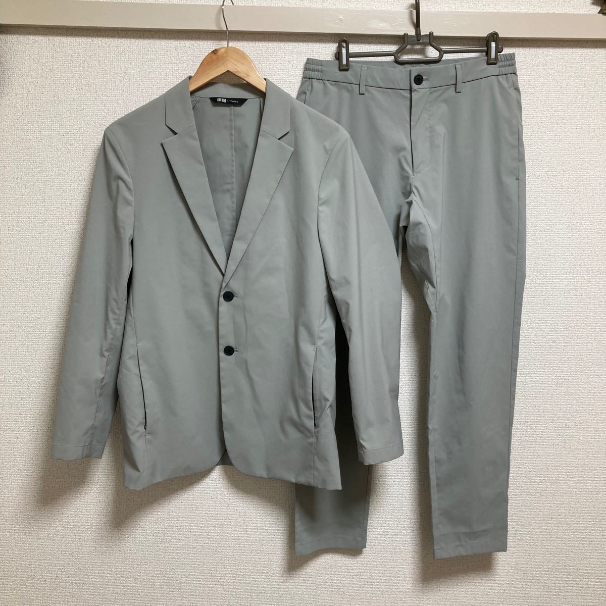 ユニクロ × セオリー セットアップ スーツ テーラードジャケット 