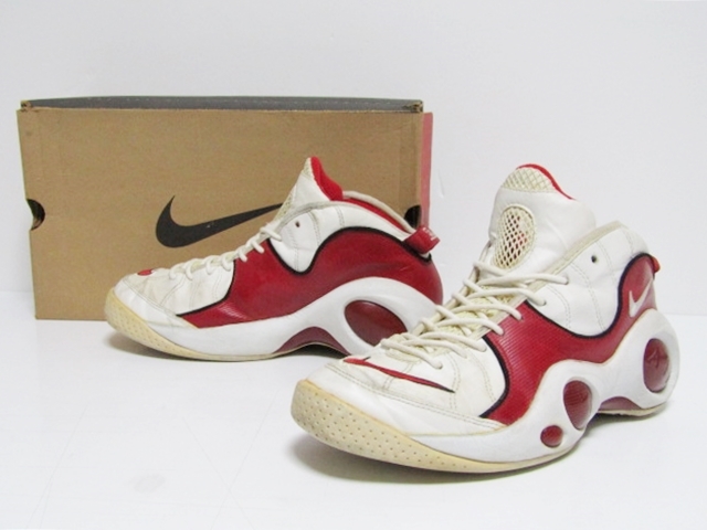 お気にいる 95 FLIGHT ZOOM NIKE 1996 96年製 ORIGINAL 白赤