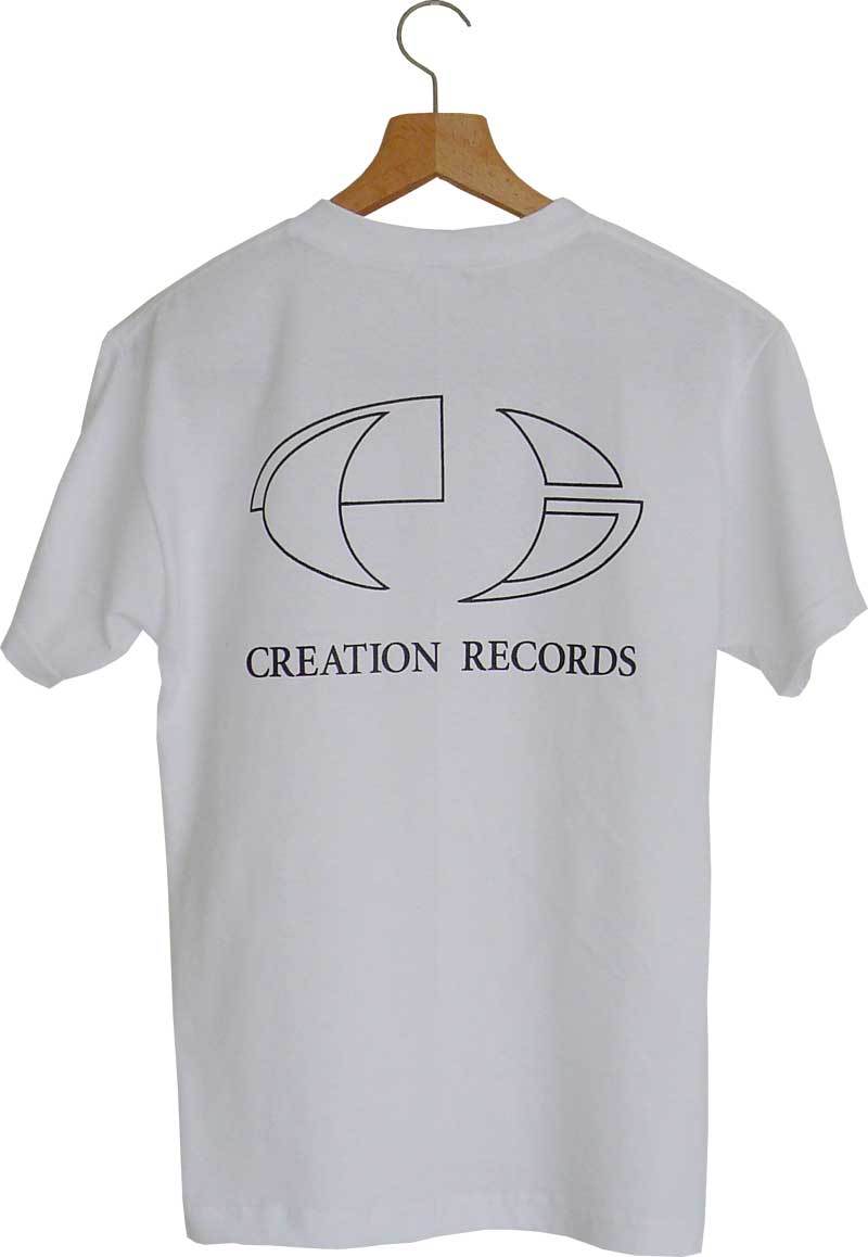 【新品】Creation Records Tシャツ Lサイズ Oasis Primal Scream ギターポップ ネオアコ ダンス マンチェ の画像2