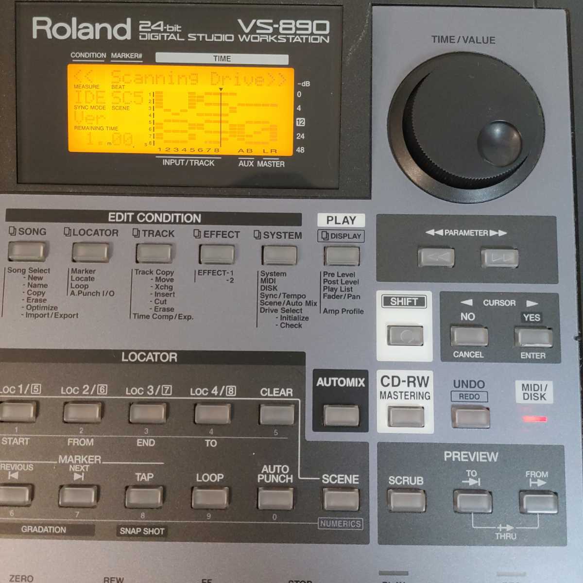 取扱説明書付き】VS-890 MTR ローランド Roland 美品 動作確認 取扱説明書付き】VS-890 MTR ローランド Roland 美品 動作確認