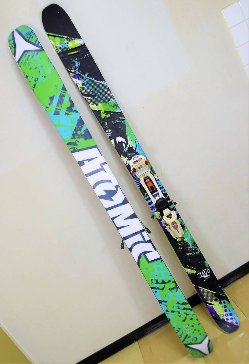 ツアービン付ツインパウダースキー 185cm ATOMIC BLOG 134-110-126
