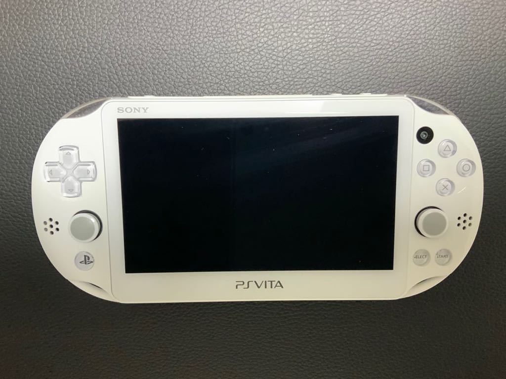 ソニー PlayStation Vita PCH-2000 ホワイト 箱付き Wi-Fiモデル