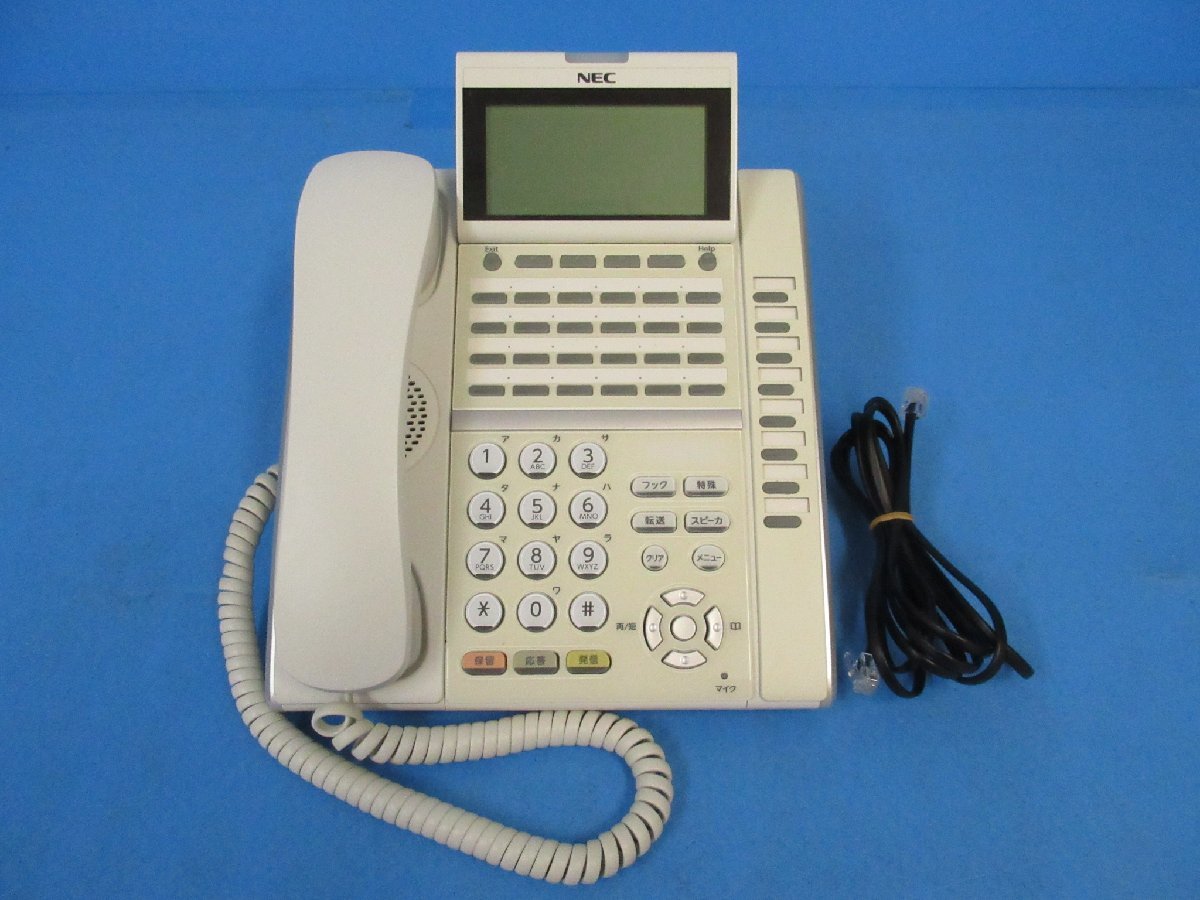 Ω ZZK 4792 保証有 NEC Aspire UX 32ボタンデジタル多機能電話機 DTZ