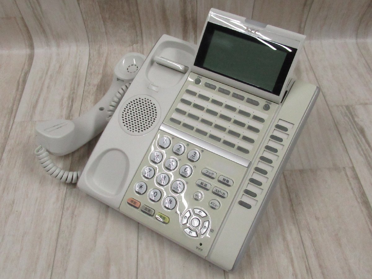 ▲Ω ZZK 4790 保証有 NEC Aspire UX 32ボタンデジタル多機能電話機 DTZ-32D-2D(WH)TEL ・祝10000！取引突破！_画像2
