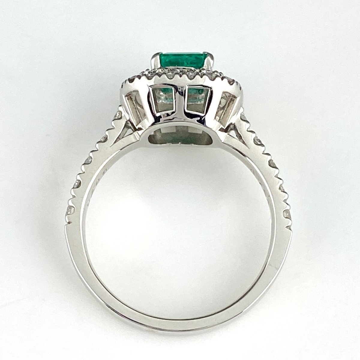 最大92%OFFクーポン エメラルド デザインリング プラチナ 指輪 
