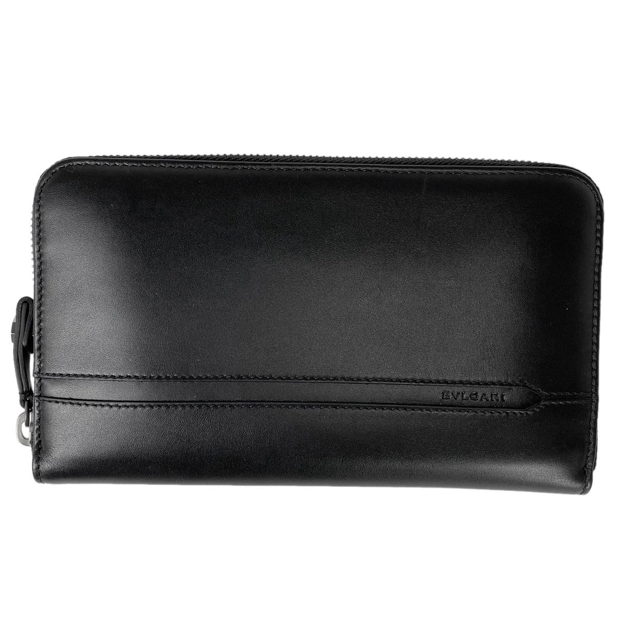 ブルガリ BVLGARI ロゴ ジップウォレット ラウンドファスナー 長財布