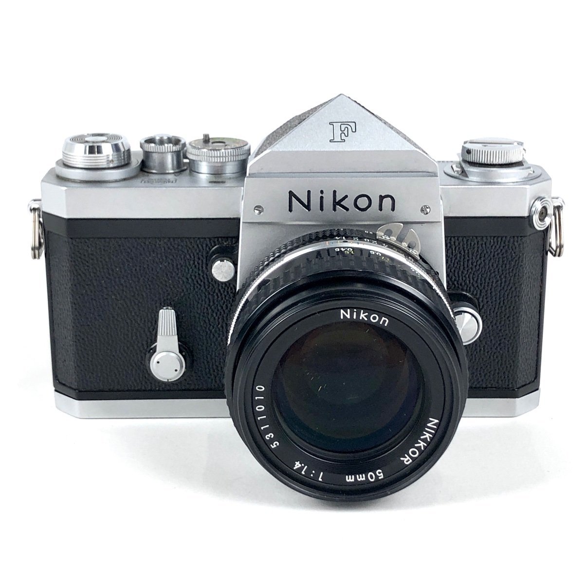 ニコン Nikon F アイレベル シルバー + Ai-S NIKKOR 50mm F1.4