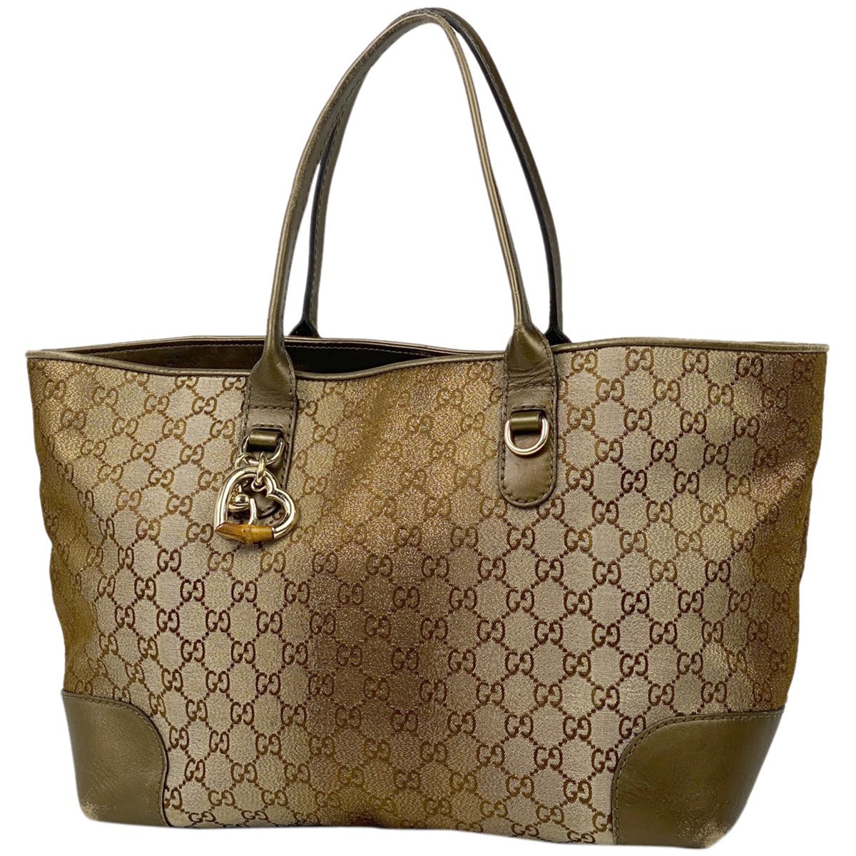 グッチ GUCCI バンブー ハンドバッグ ターンロック 手提げ 000330240