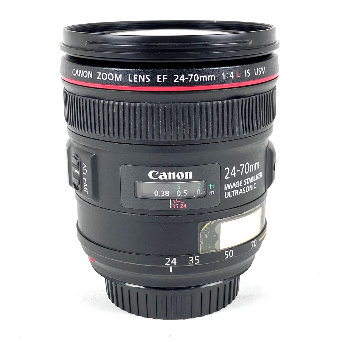 キヤノン Canon EF 24-70mm F4L IS USM ［ジャンク品］ 一眼カメラ用（オートフォーカス） 【中古】