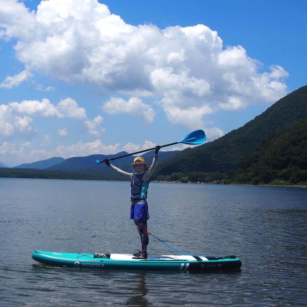 WOWSEA Trophy T2 SUP グリーン 10.6ft 320cm×80cm×15cm スタンド