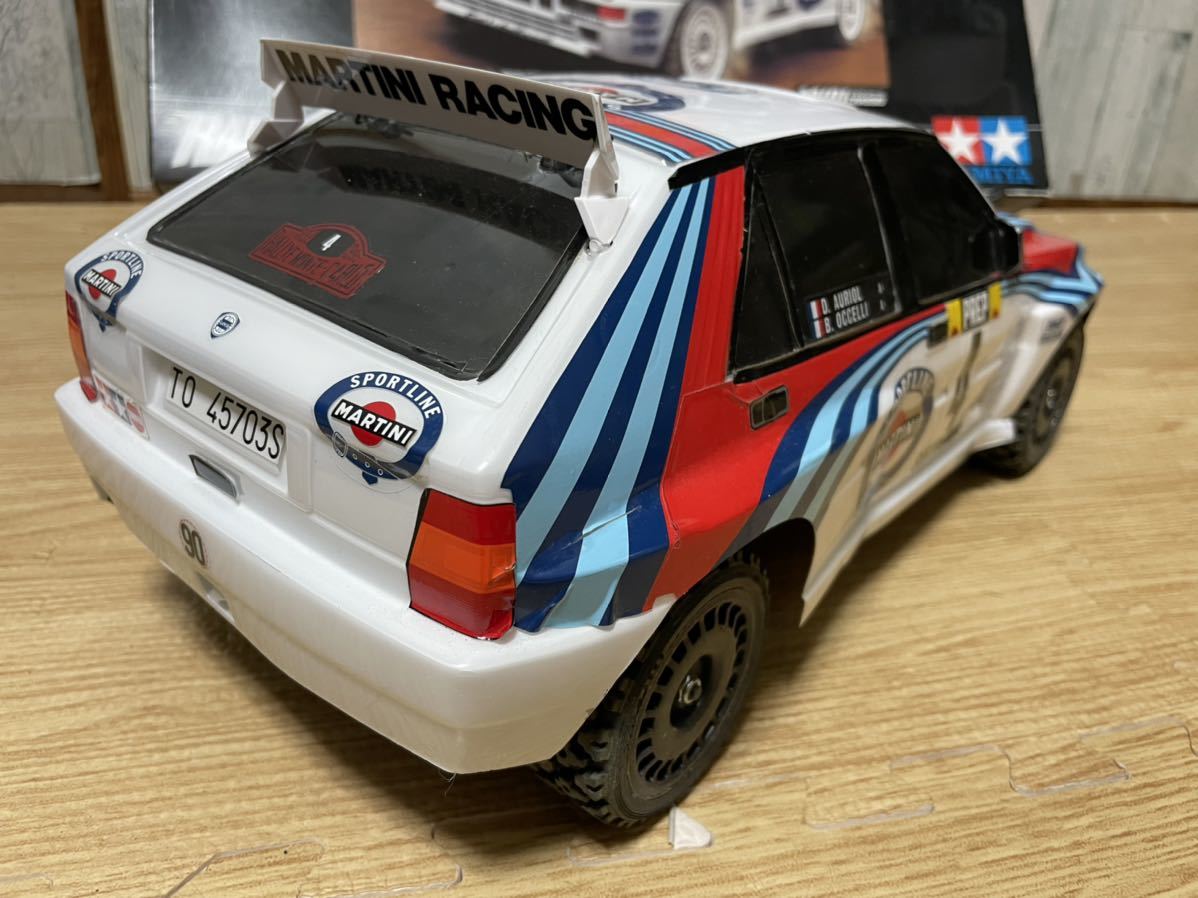 タミヤTAMIYA ランチアデルタXV-01 シャーシ ロングダンパー仕様 タミヤTAMIYA ランチアデルタXV-01 シャーシ ロングダンパー仕様