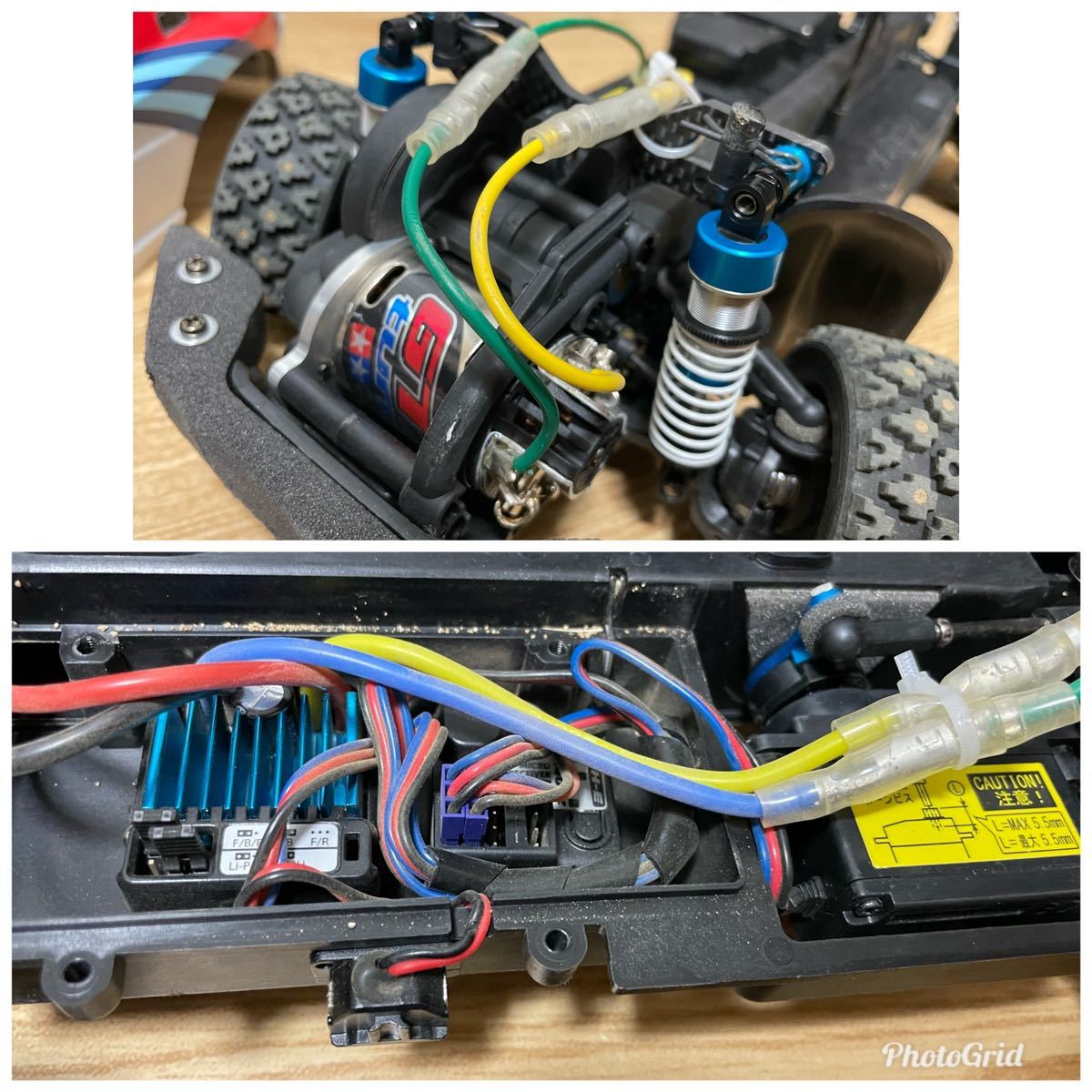 タミヤTAMIYA ランチアデルタXV-01 シャーシ ロングダンパー仕様 タミヤTAMIYA ランチアデルタXV-01 シャーシ ロングダンパー仕様