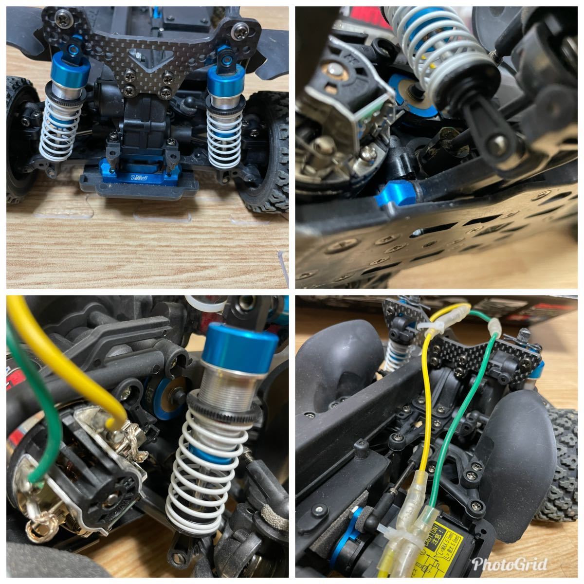 タミヤTAMIYA ランチアデルタXV-01 シャーシ ロングダンパー仕様 タミヤTAMIYA ランチアデルタXV-01 シャーシ ロングダンパー仕様