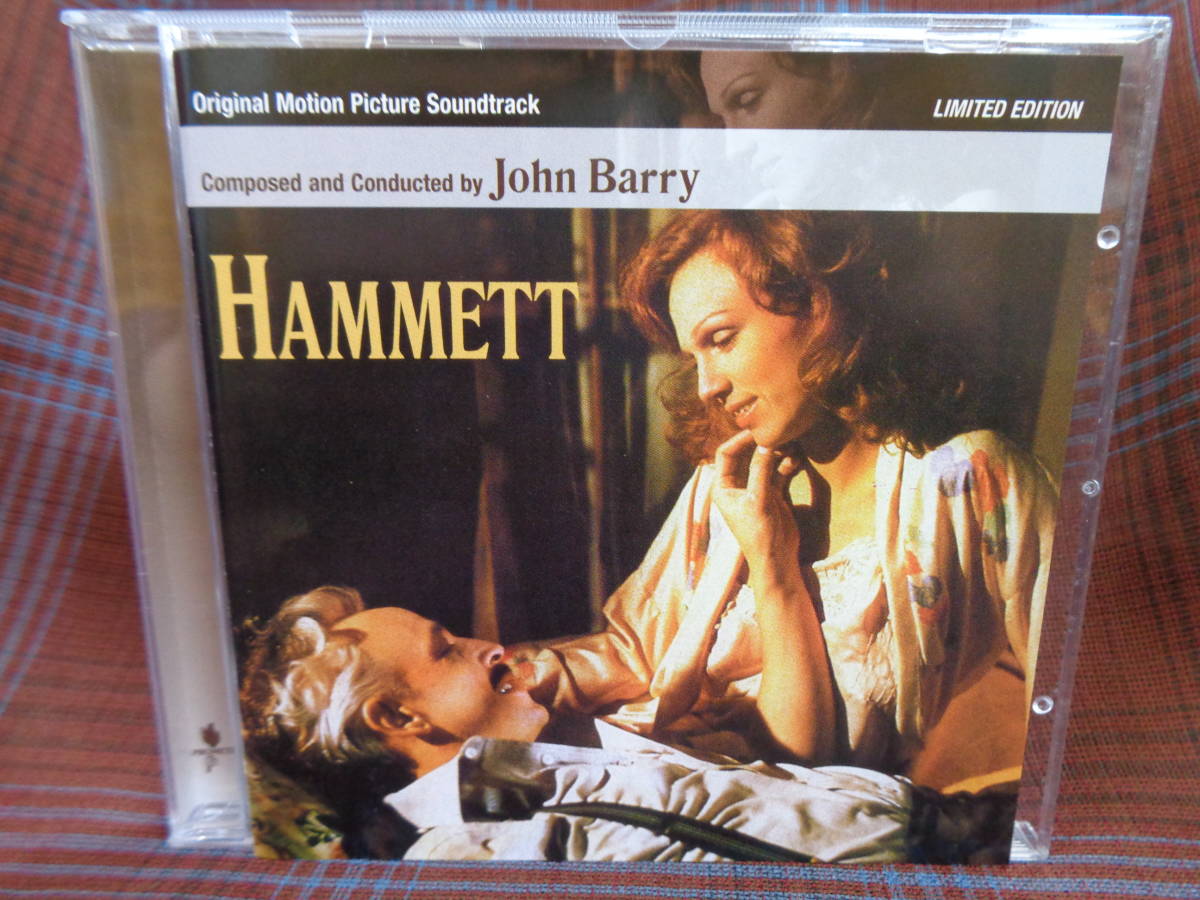 A#2501◆サントラ◆ ハメット ジョン・バリー 3000枚限定盤 Hammett JOHN BARRY Prometheus Records PCR 506_画像1