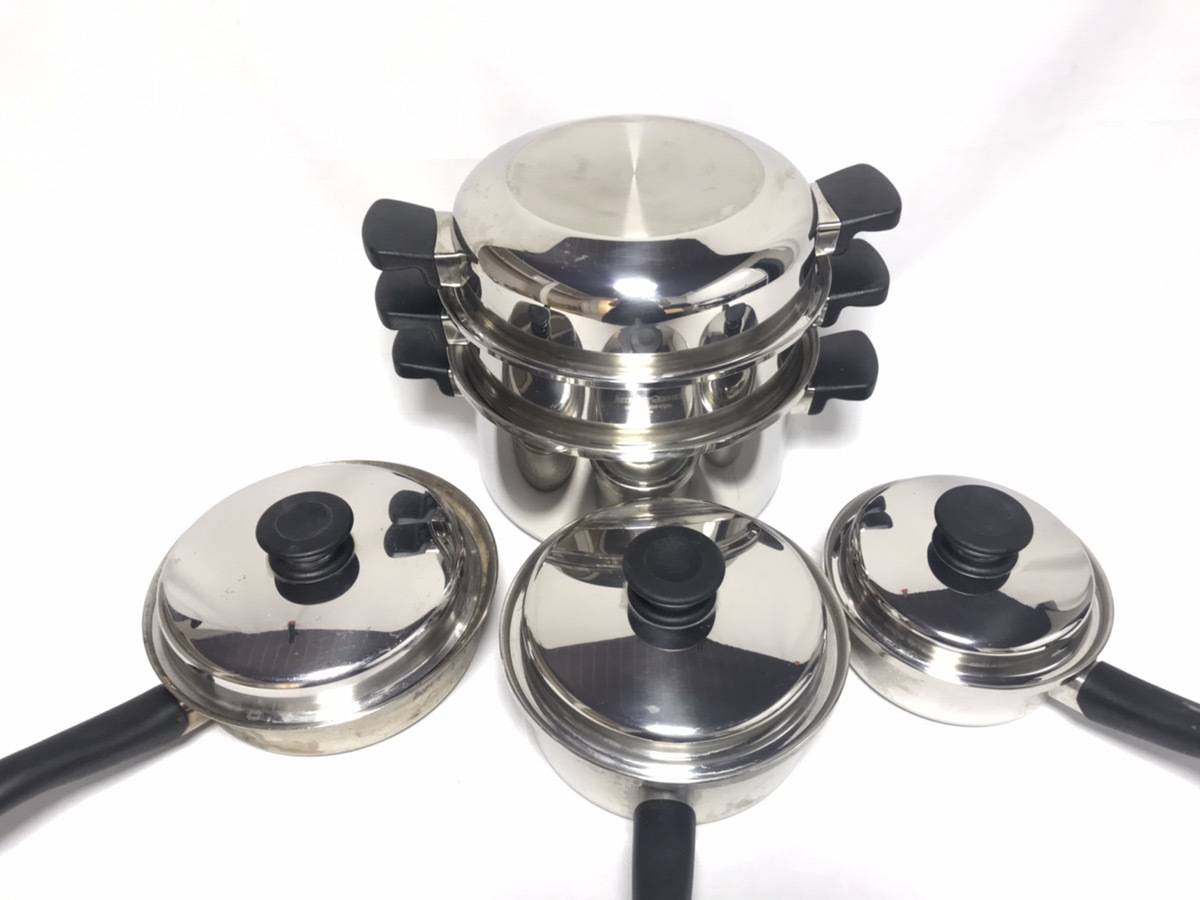USED アムウェイ Amway 鍋 クイーンクック Aセット - alacantitv.com