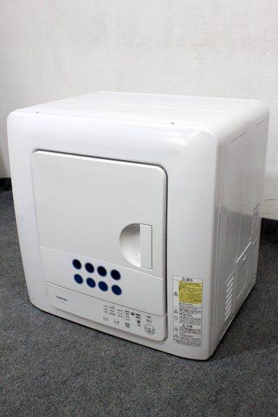 TOSHIBA/東芝 電気衣類乾燥機 乾燥6.0kg ED-608-W ホワイト 2022年製 ...