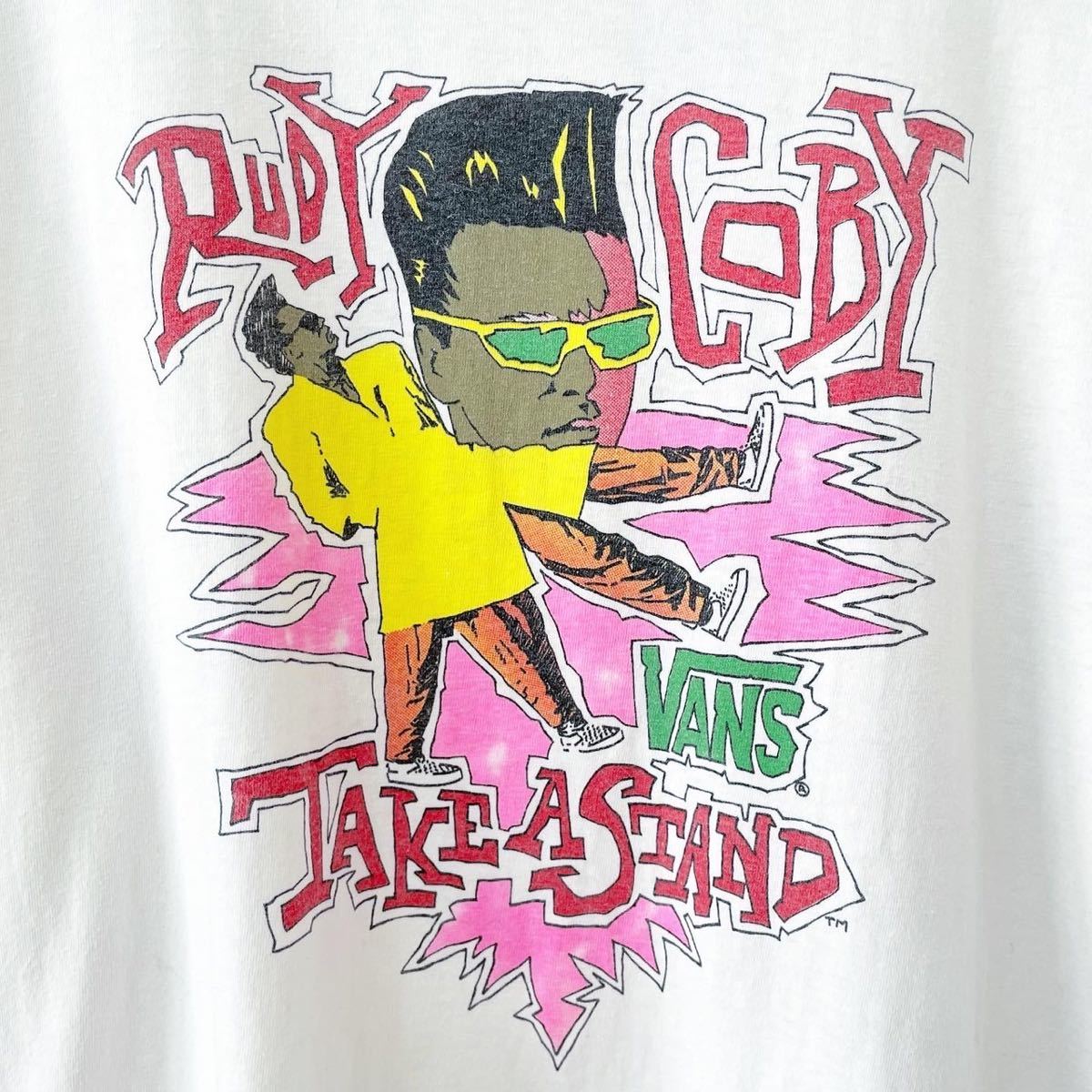 プッシュされた製品 □激レア□90s USA製 VANS RUDY COBY TOUR アート