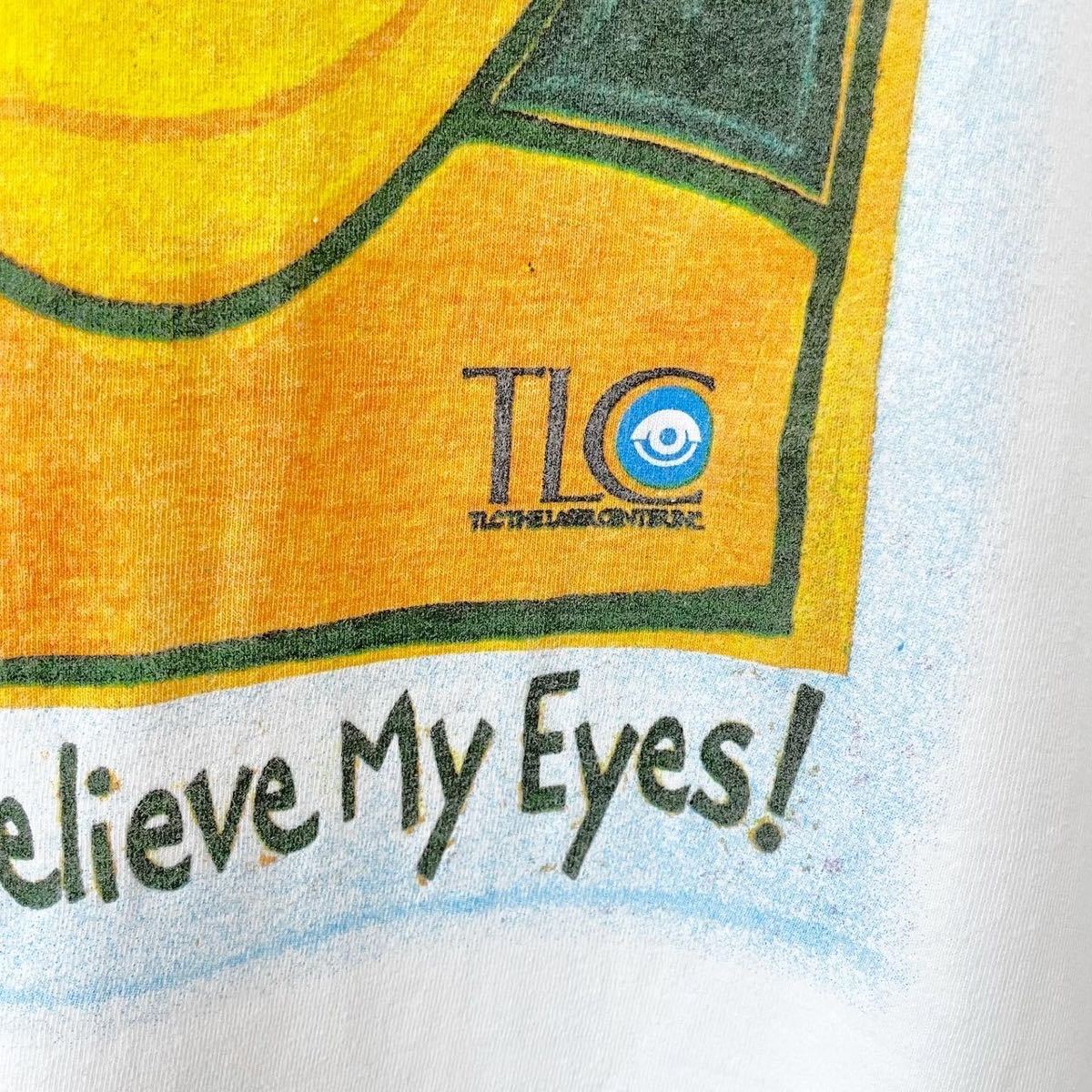 ■激レア■90s 00s TLC THE LASER CENTER INC 企業 アート Tシャツ XL レーシック専門医院 眼科 PICASSO ピカソ ビンテージ_画像5